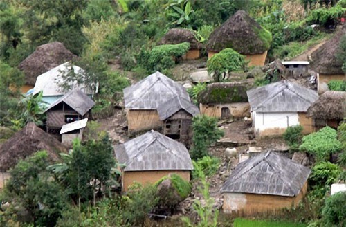 Les maisons des Mong bariolés - ảnh 1